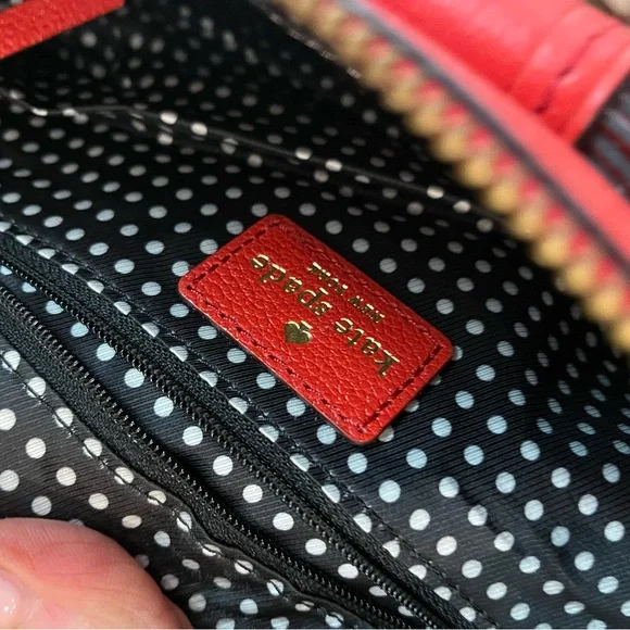 Kate Spade Red Crossbody Bag - Picture 8 of 10